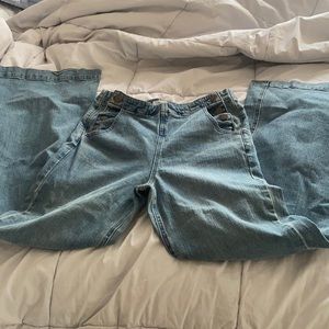 Bell bottom jeans